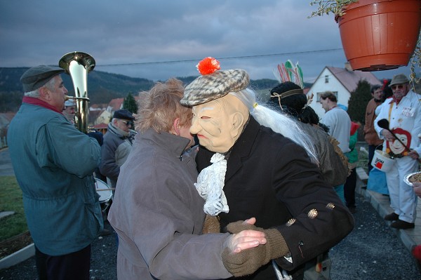 Masopustní průvod obcí 2008